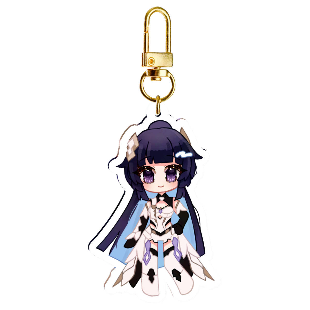 HI3: Raiden Mei - Acrylic Epoxy Keychain - 63mm