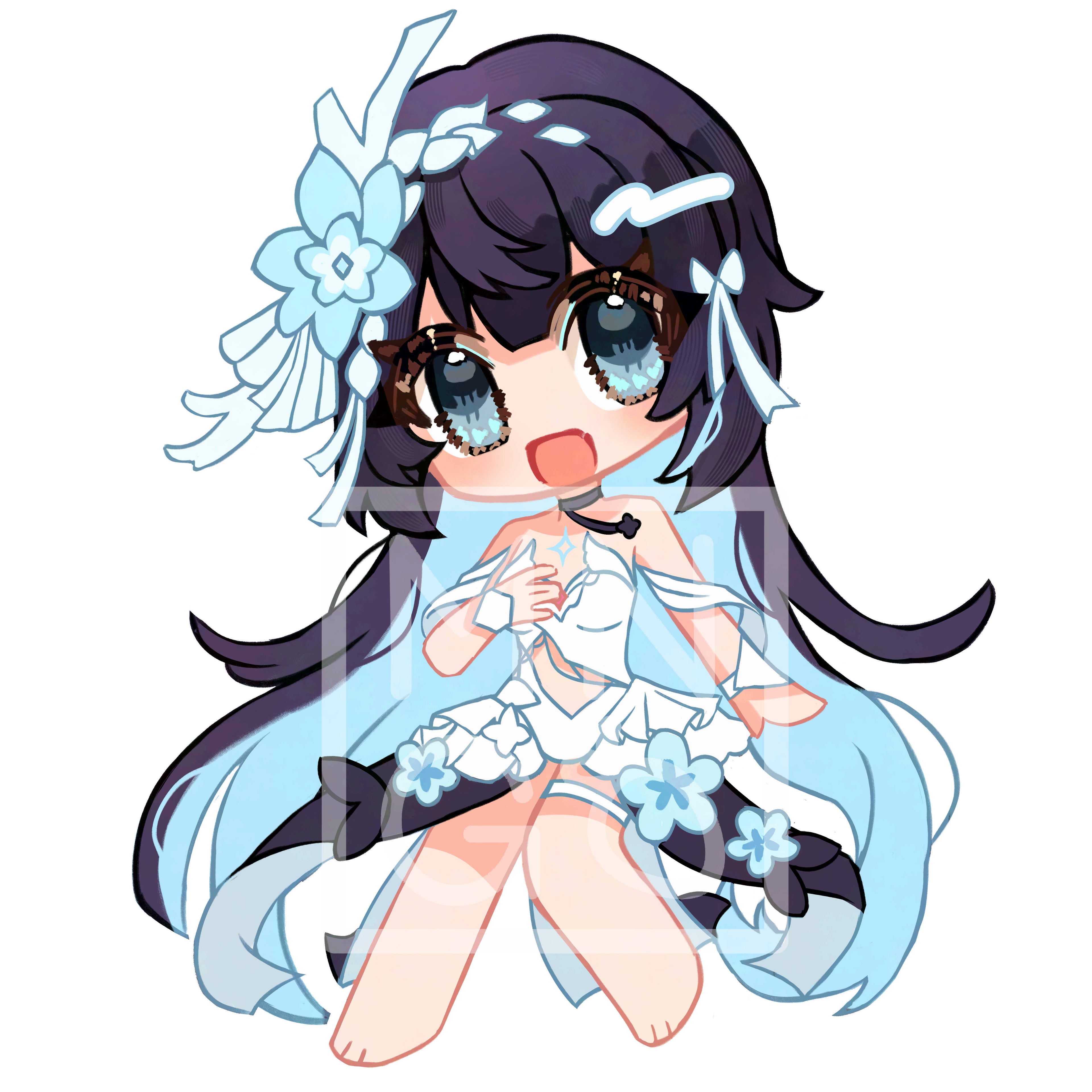 HI3: Seele - Matt Vinyl Sticker - 63mm